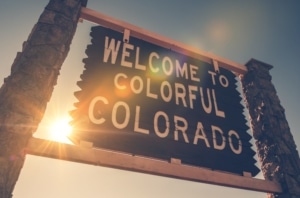 Welcome To Beautiful Colorado welcome sign - Breckenridge Grand Vacations