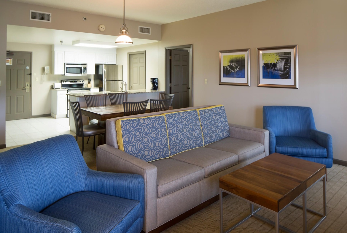Bluegreen Vacations The Suites at Hershey 2 Bedroom Villa Living Room Area