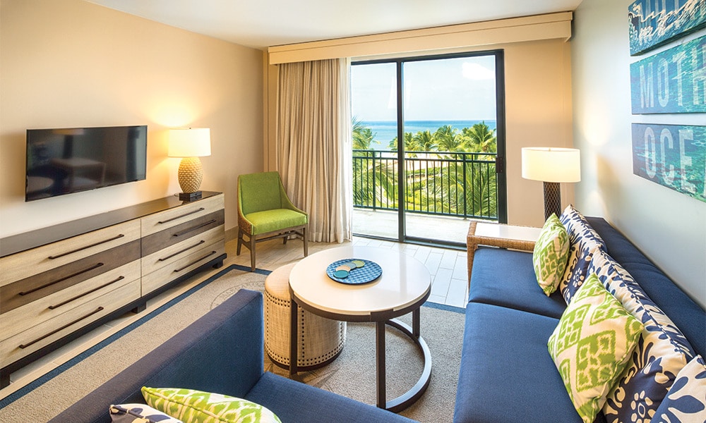 Club Wyndham Margaritaville Rio Mar 1 Bed Deluxe Mtn View Living