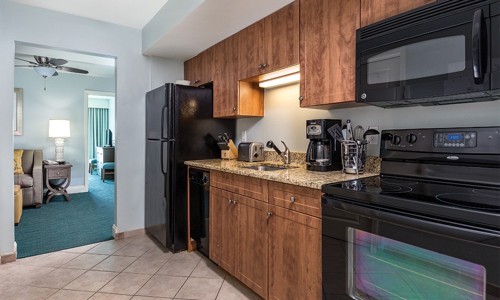 Club Wyndham Towers on the Grove 1 Bedroom Kitchen