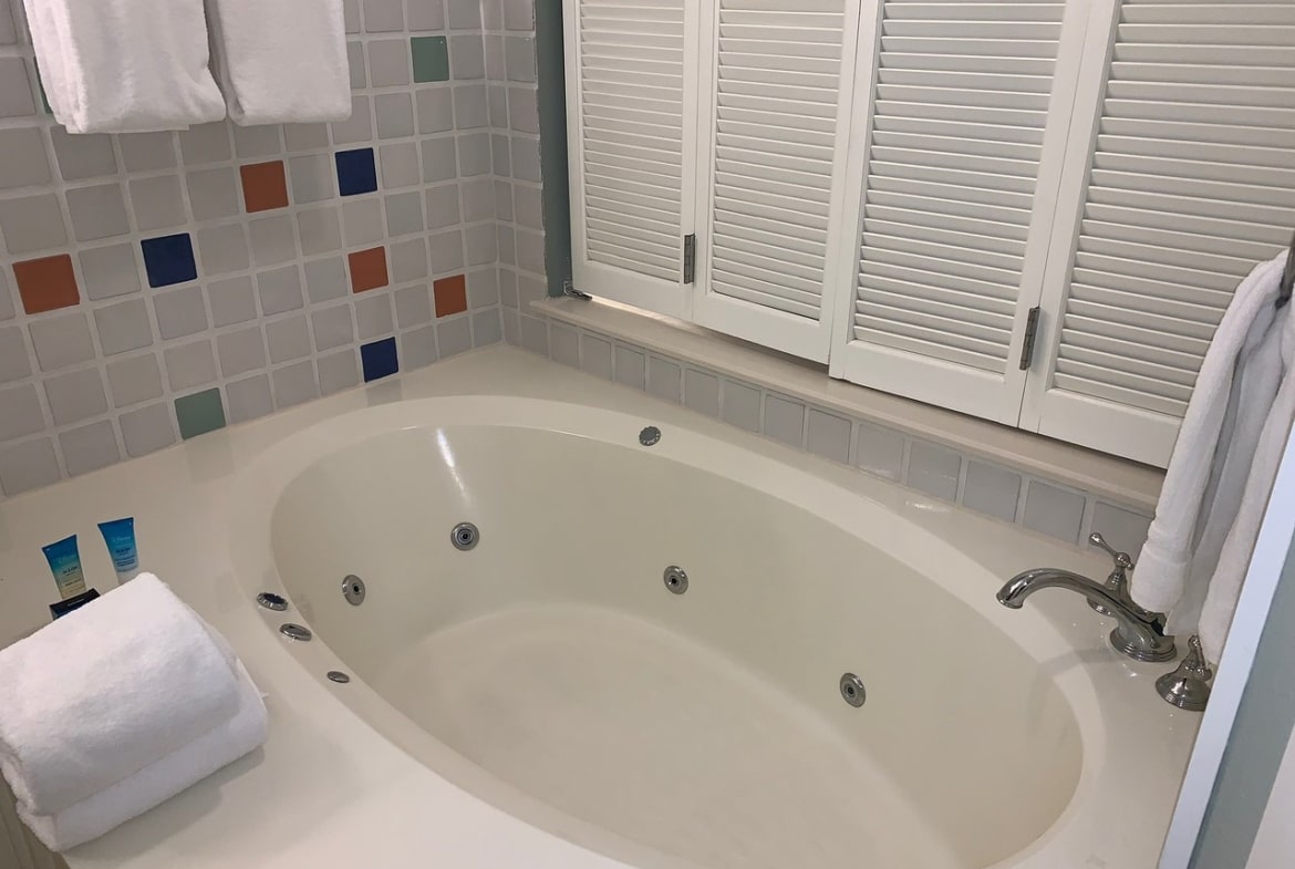 Disney’s Boardwalk Villas Bath Tub