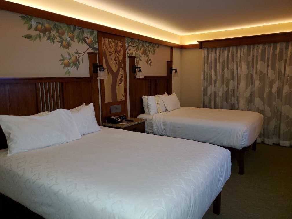 Disney’s Grand Californian Resort Double Bedroom
