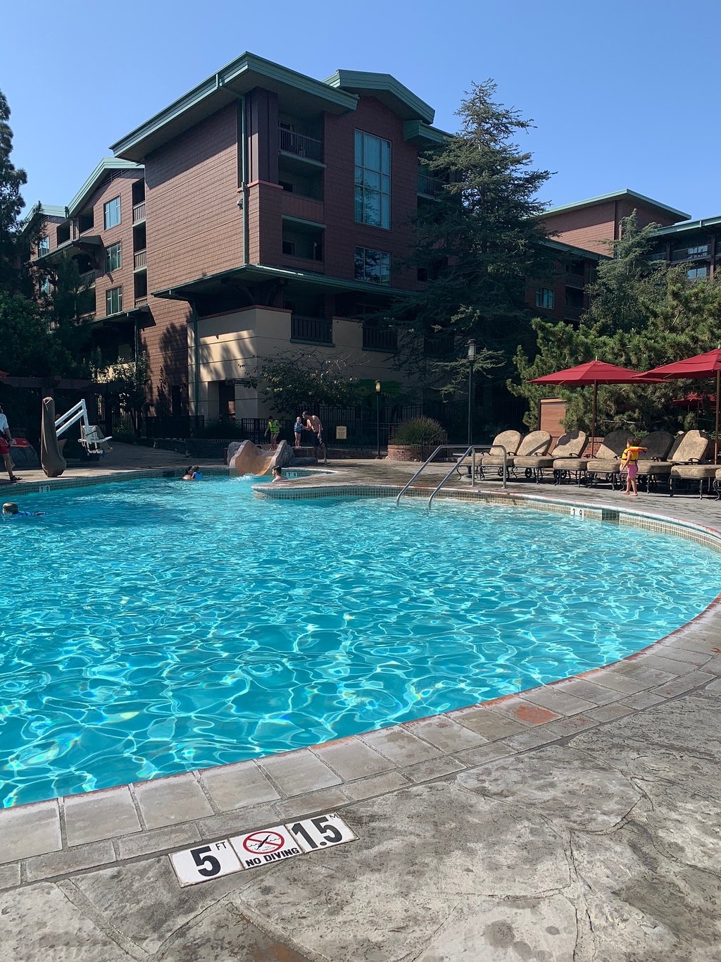 Disney’s Grand Californian Resort Pool Area