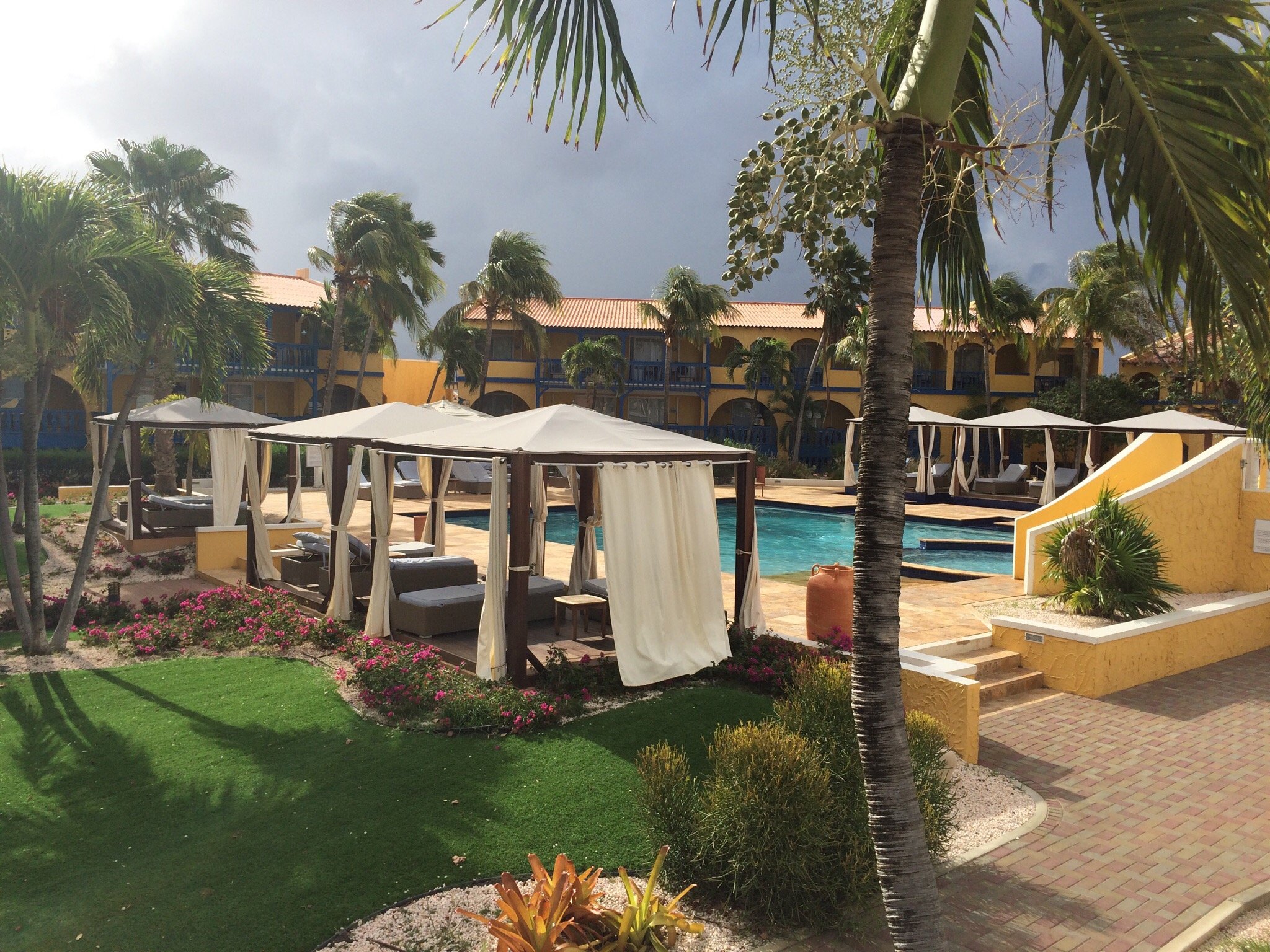Divi Flamingo Beach Resort and Casino Pool Area