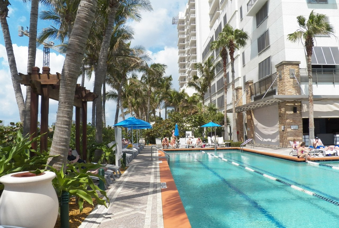 Marriott’s Oceana Palms Pool Area
