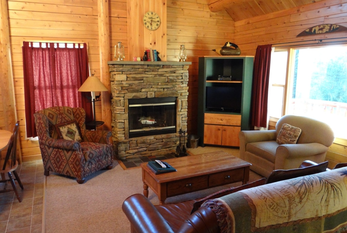 Rangeley Lake Resort Living Room