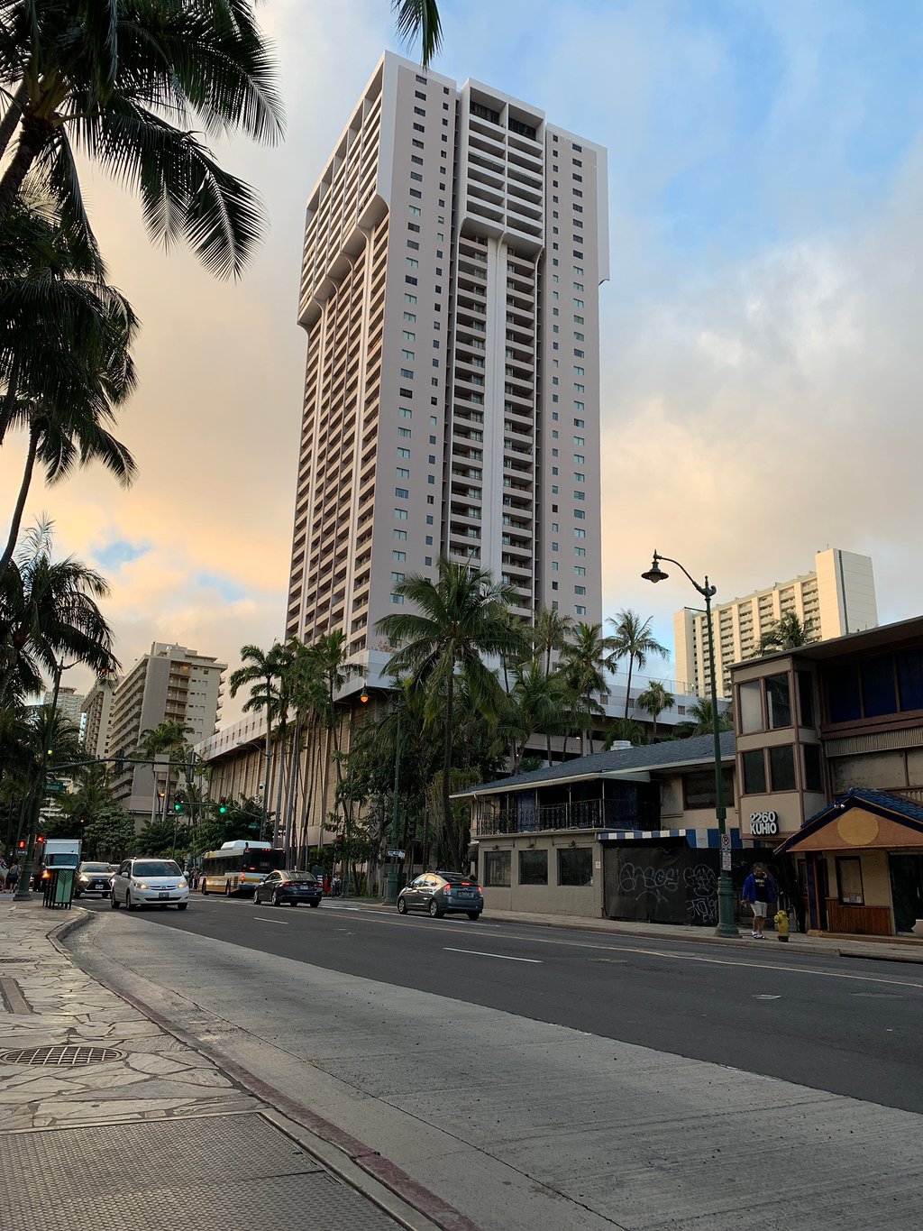 Royal Kuhio High-Rise Building Outside View