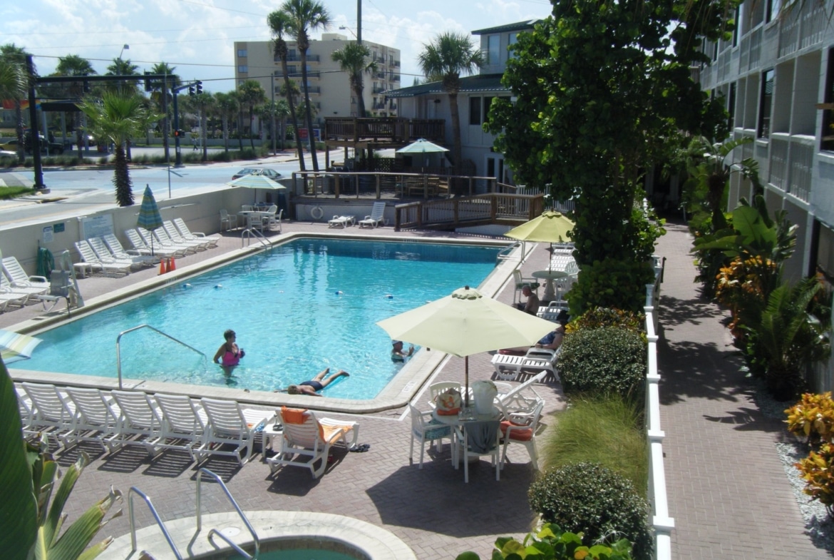 Silver Beach Club Resort Condo Pool Area