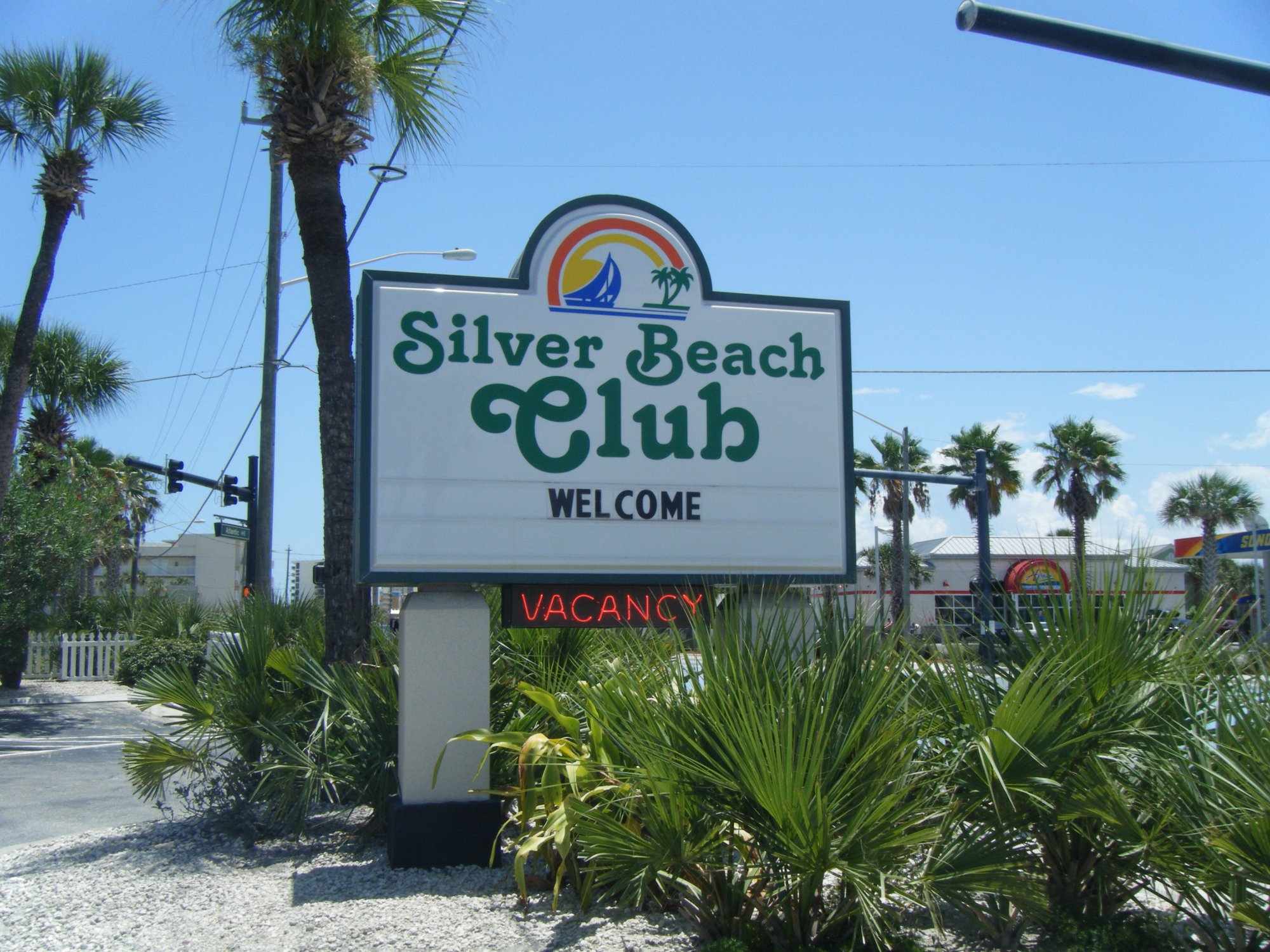 Silver Beach Club Resort Condo Sign