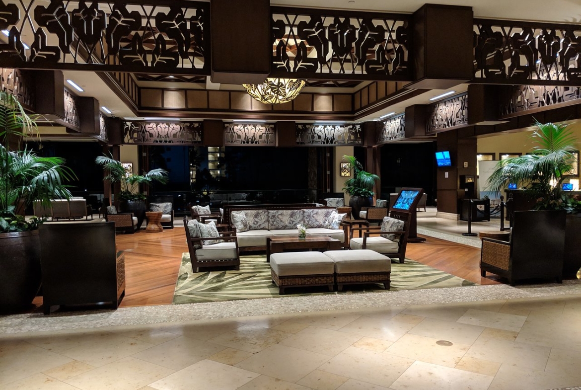 Westin Kaanapali Ocean Resort Villas Lobby