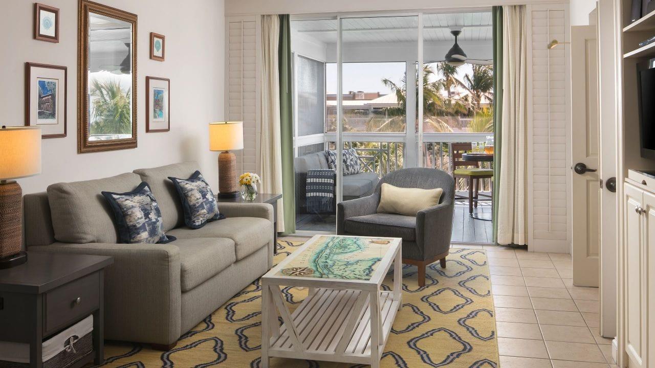 Hyatt Beach House Resort Living Room