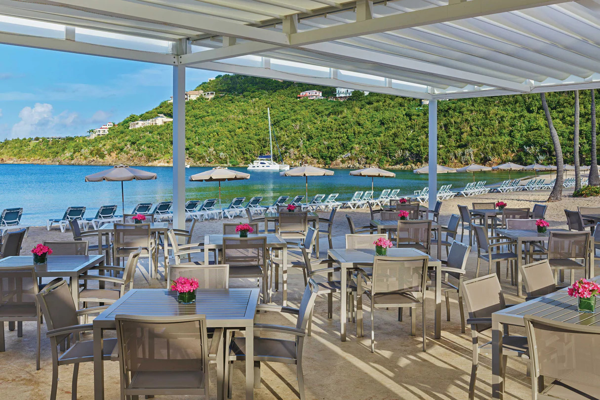 The Westin St. John Resort Villas Restaurant Dining View
