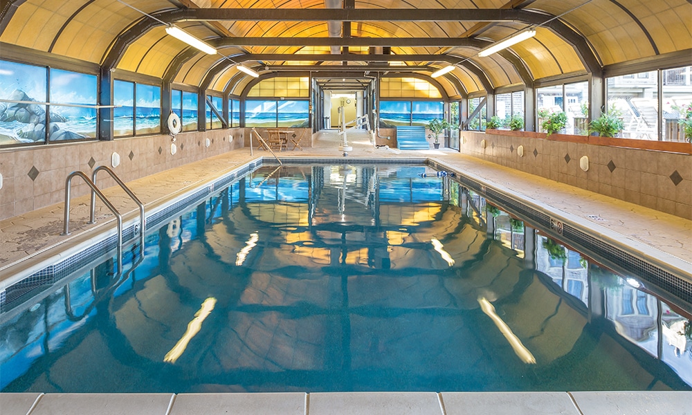 Club Wyndham Newport Onshore Indoor Pool Area