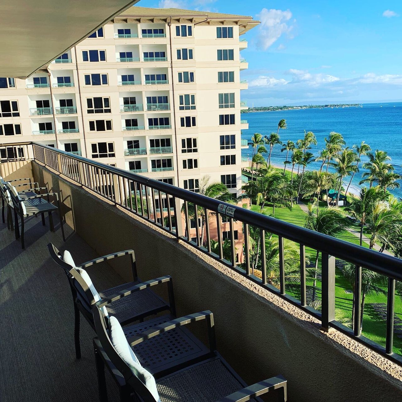 Marriotts Maui Ocean Club Balcony