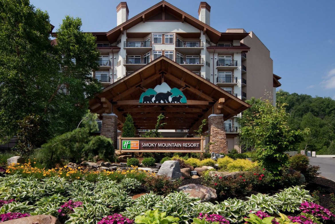 Holiday Inn Club Vacation Smoky Mountain Resort Entrance