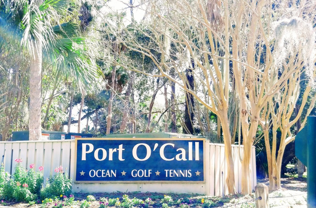 Port O'Call Sign