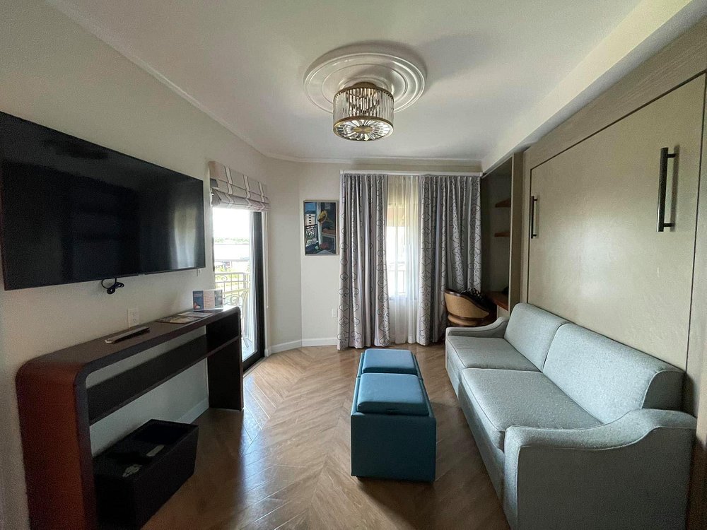 Disney's Riviera Resort Lake Living Room