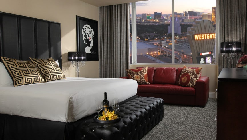 Guest Bedroom At Westgate Las Vegas